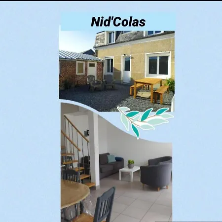 Le Nid Colas cour au sud vélos a dispo Fécamp Extérieur photo